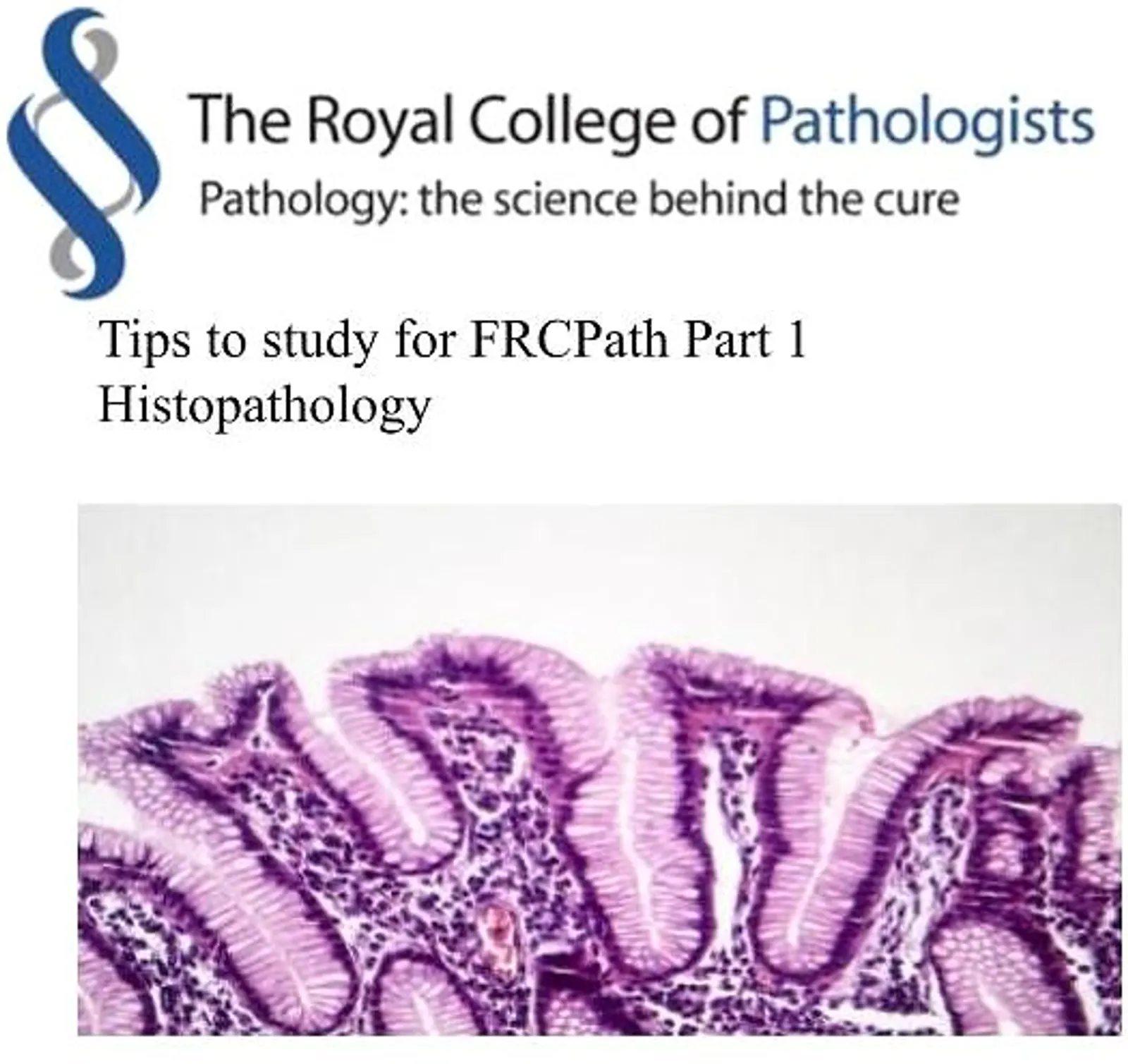 Tips to study for FRCPath Histopathology Part -1