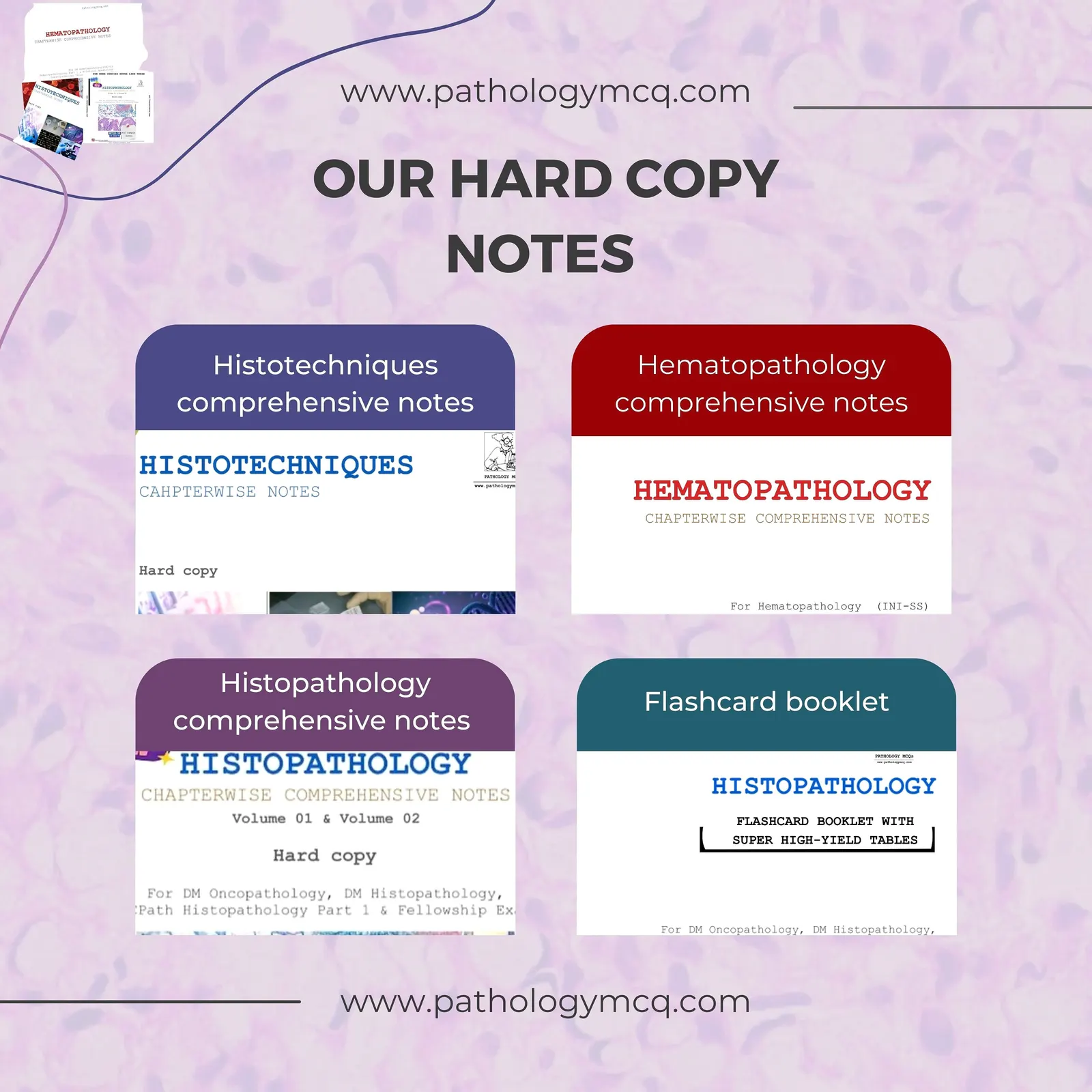 OUR NOTES (HARD COPIES)-