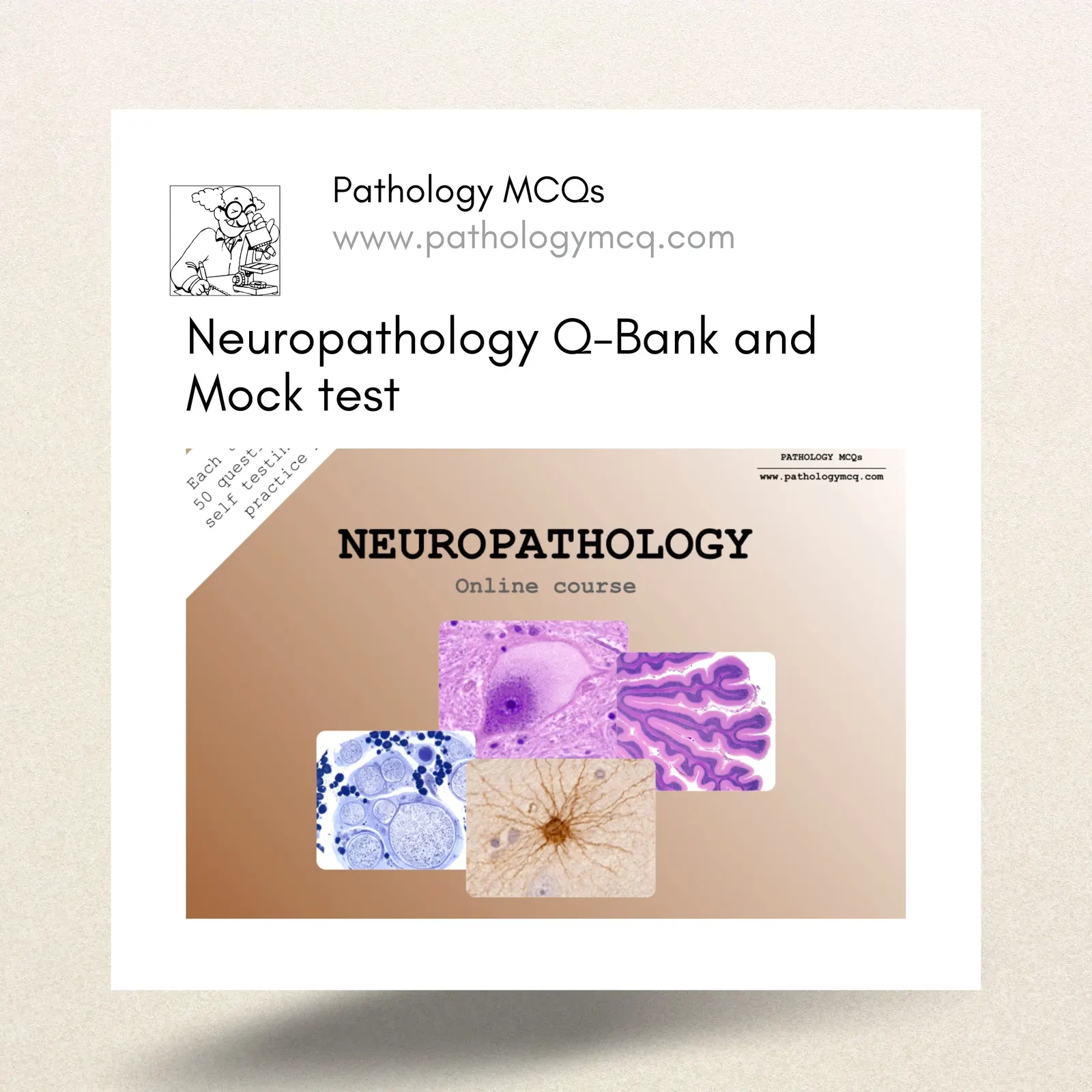 Neuropathology Q-Bank and Mock test