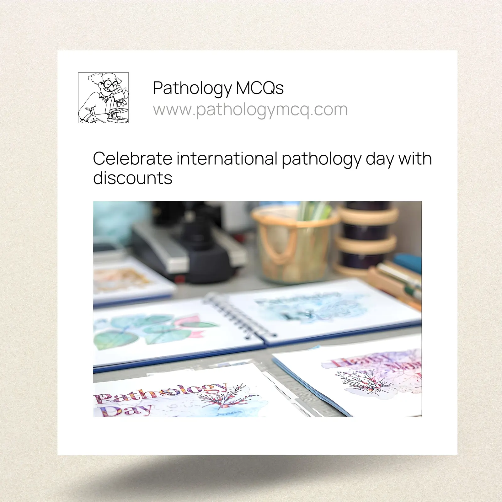 Celebrate International Pathology Day 2025 — 20% Off All Courses!