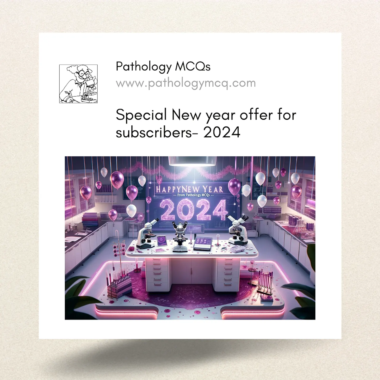 HAPPY NEW YEAR 2024- SPECIAL OFFER- ONLY SUBSCRIBERS